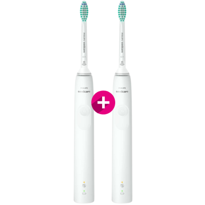 Philips  Philips Sonicare 3100 White + Extra Handstück HX3675/13