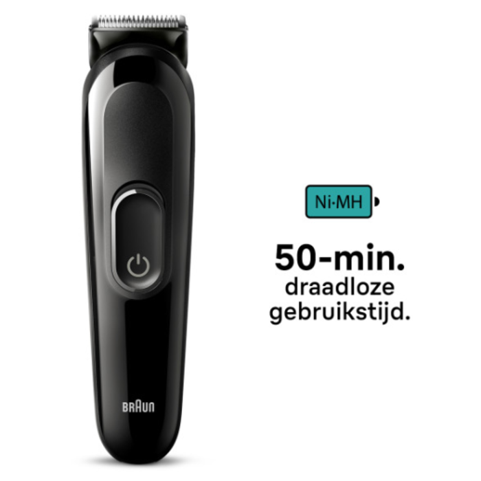 Braun Braun Series 3 MGK3410 6-in-1 Multi Trimmer - für Bart und Haare - Schwarz