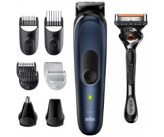 Braun Braun Series 7 MGK7421 AutoSense 10-in-1 Multi-Trimmer - Bart, Körper und Haare - Blau