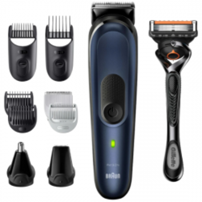Braun Braun Series 7 MGK7421 AutoSense 10-in-1 Multi-Trimmer - Bart, Körper und Haare - Blau
