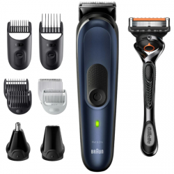 Braun Series 7 MGK7421 AutoSense 10-in-1 Multi-Trimmer - Bart, Körper und Haare - Blau Braun Braun Series 7 MGK7421 AutoSense 10-in-1 Multi-Trimmer - Bart, Körper und Haare - Blau