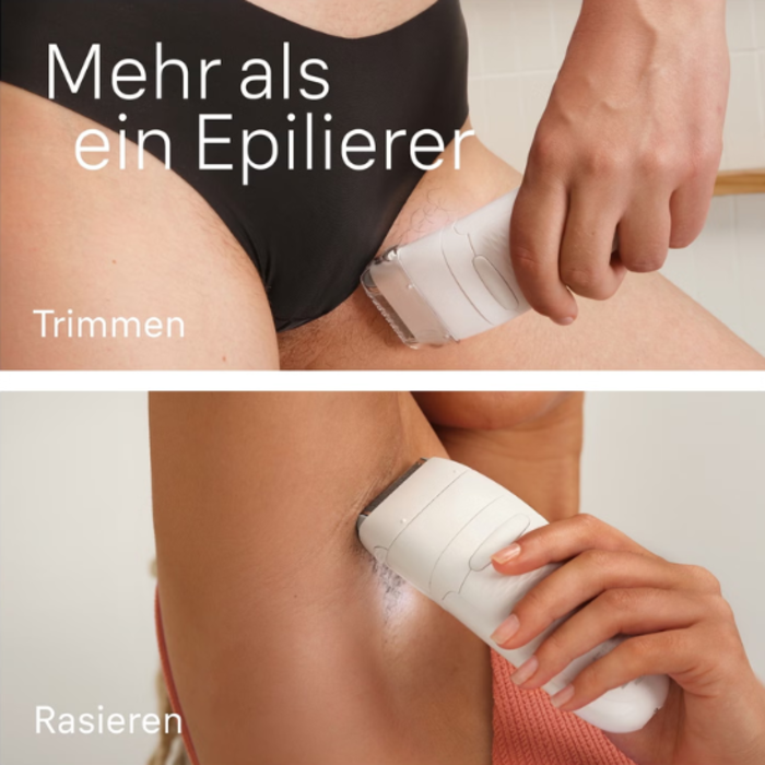 Braun Braun Silk-épil 7 7-041 Wet & Dry Epilierer - Für ultimative Haarentfernung - Weiß/Silber