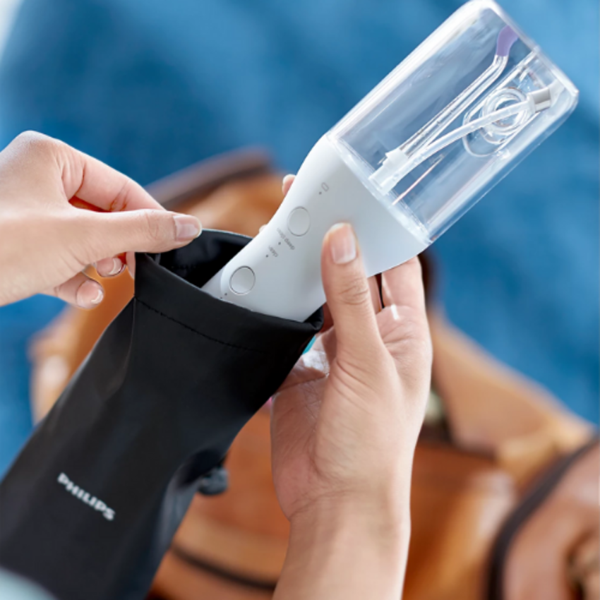 Philips  Philips Sonicare Series 3000 Kabelloser Power Flosser HX3826/31 - Weiß