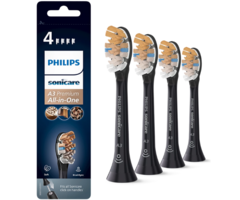 Philips Philips Sonicare A3 Premium All-in-One HX9094/11 Schwarz - 4 Stück