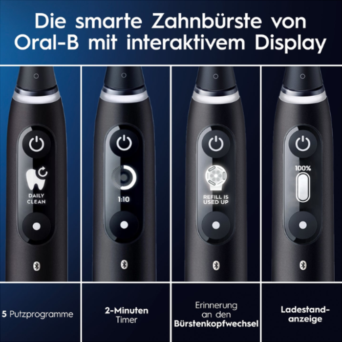Oral-B Oral-B iO Series 6N Black Lava Elektrische Zahnbürste