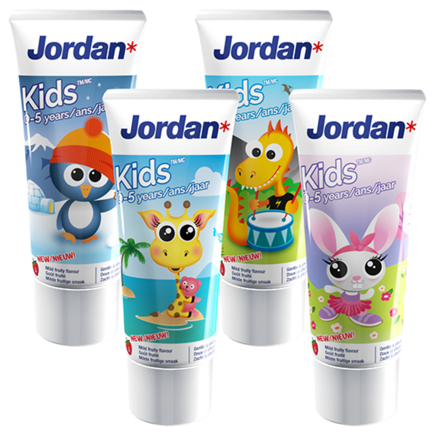 Jordan Kids Zahnpasta 0-5 Jahre - 50 ml Jordan Jordan Kids Zahnpasta 0-5 Jahre - 50 ml