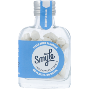 Smyle Zahnputz-Tabletten - Fluorid - Flasche mit 65 Stück