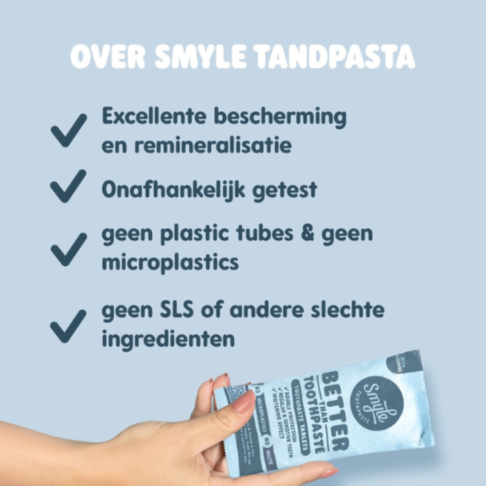Smyle Smyle Zahnpasta Nachfüll Tabs - Mit Fluorid - 65 Stück