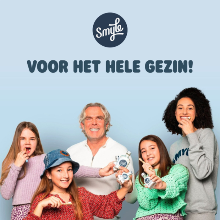 Smyle Smyle Zahnpasta Nachfüll Tabs - Mit Fluorid - 65 Stück