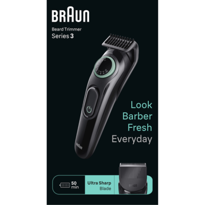 Braun Braun BT3421 Barttrimmer 3 - Schwarz