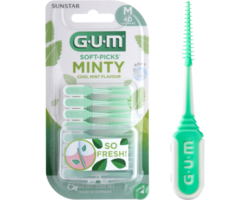 GUM Sunstar GUM Soft-Picks Comfort Flex Cool Mint Medium - 40 Stück