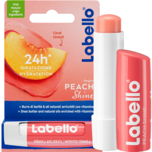 Labello Peach Shine Lippenbalsam - 4,8 g