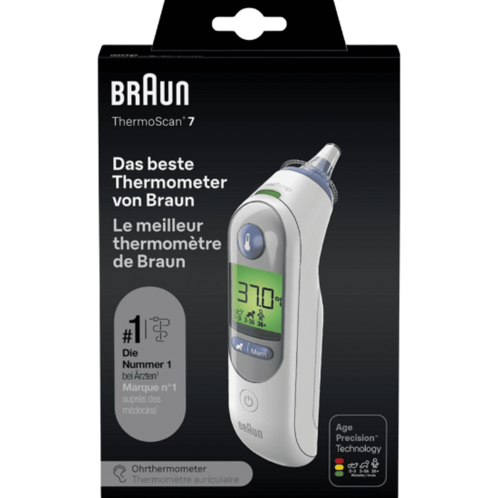 Braun Braun IRT 6520 ThermoScan 7 - Ohrthermometer