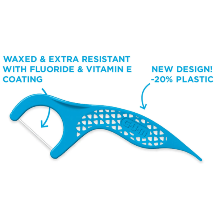 GUM Sunstar GUM Easy-Flossers Cool Mint - 30 Stück