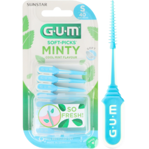GUM Soft-Picks Comfort Flex Cool Mint Small - 40 Stück