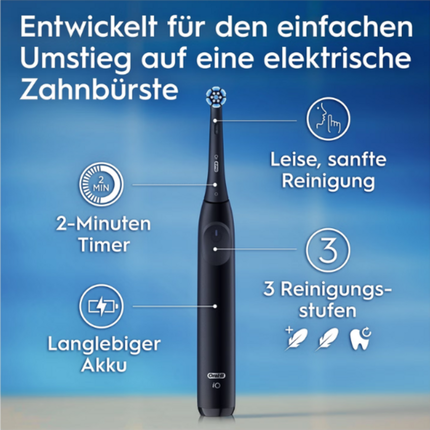 Oral-B iO Series 2 Night Black Elektrische Zahnbürste Oral-B Oral-B iO Series 2 Night Black Elektrische Zahnbürste