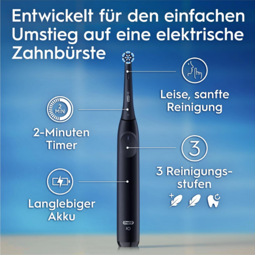 Oral-B iO Series 2 Night Black + Extra Body Forest Green Oral-B Oral-B iO Series 2 Night Black + Extra Body Forest Green