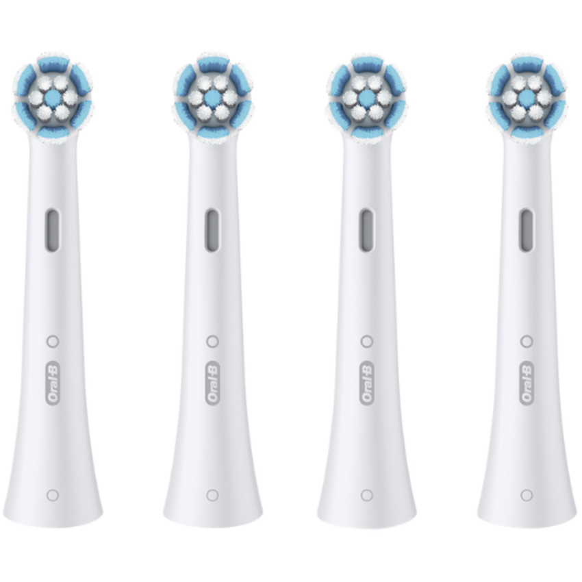 Oral-B iO Sanfte Reinigung Weiß Aufsteckbürsten - 4 Stück Oral-B Oral-B iO Sanfte Reinigung Weiß Aufsteckbürsten - 4 Stück