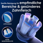 Oral-B iO Sanfte Reinigung Weiß Aufsteckbürsten - 4 Stück Oral-B Oral-B iO Sanfte Reinigung Weiß Aufsteckbürsten - 4 Stück