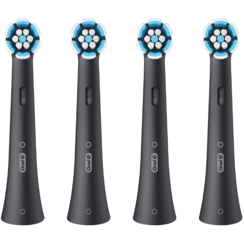 Oral-B iO Sanfte Reinigung Schwarz Aufsteckbürsten - 4 Stück Oral-B Oral-B iO Sanfte Reinigung Schwarz Aufsteckbürsten - 4 Stück
