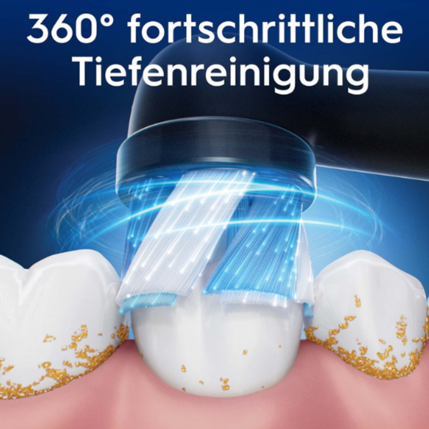 Oral-B iO Ultimative Reinigung Schwarz Aufsteckbürsten - 4 Stück Oral-B Oral-B iO Ultimative Reinigung Schwarz Aufsteckbürsten - 4 Stück