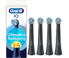 Oral-B Oral-B iO Ultimate Clean Black Aufsteckbürsten - 4 Stück