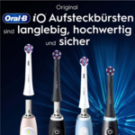 Oral-B iO Strahlendes Weiss Aufsteckbürsten - Schwarz - 4 Stück Oral-B Oral-B iO Strahlendes Weiss Aufsteckbürsten - Schwarz - 4 Stück