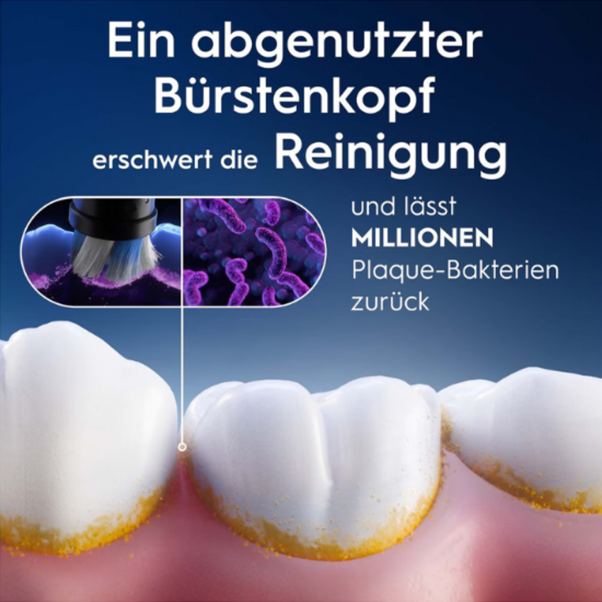 Oral-B iO Strahlendes Weiss Aufsteckbürsten - Schwarz - 4 Stück Oral-B Oral-B iO Strahlendes Weiss Aufsteckbürsten - Schwarz - 4 Stück
