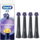 Oral-B iO Strahlendes Weiss Aufsteckbürsten - Schwarz - 4 Stück