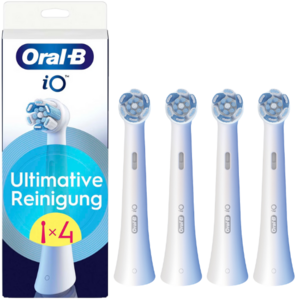 Oral-B Oral-B iO Ultimative Reinigung Weiß Aufsteckbürsten - 4 Stück Oral-B iO Ultimative Reinigung Weiß Aufsteckbürsten - 4 Stück