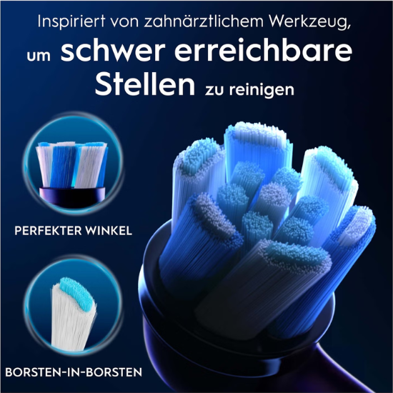 Oral-B Oral-B iO Ultimative Reinigung Schwarz Aufsteckbürsten - 8 Stück