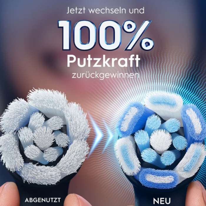 Oral-B Oral-B iO Ultimate Clean Black Aufsteckbürsten - 8 Stück