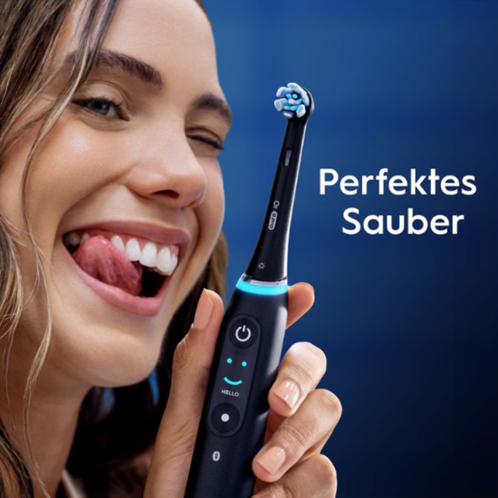 Oral-B Oral-B iO Ultimative Reinigung Schwarz Aufsteckbürsten - 8 Stück