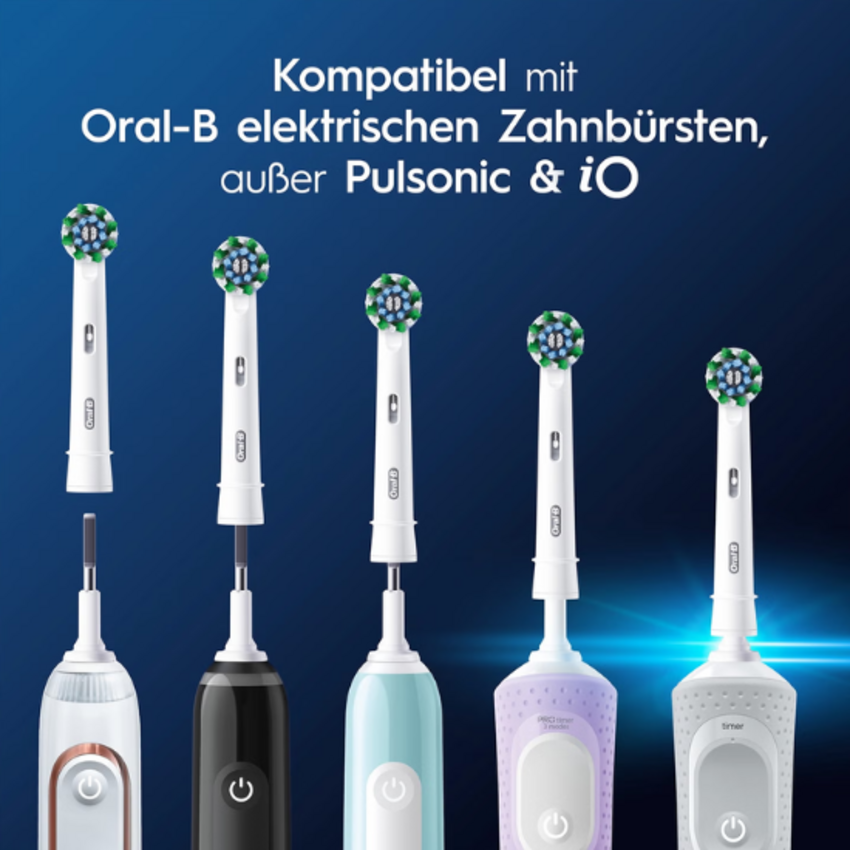 Oral-B Oral-B PRO Cross Action Aufsteckbürsten - 4 Stück