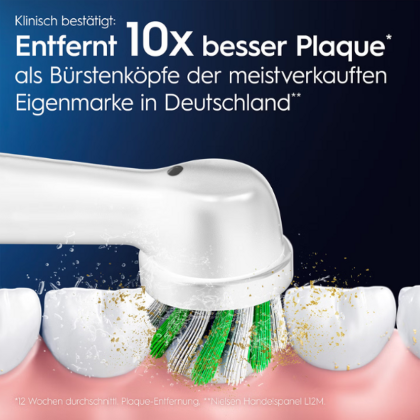 Oral-B Oral-B PRO Cross Action Aufsteckbürsten - 4 Stück