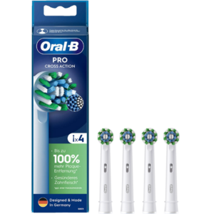 Oral-B Oral-B PRO Cross Action Aufsteckbürsten - 4 Stück Oral-B PRO Cross Action Aufsteckbürsten - 4 Stück