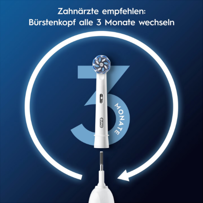 Oral-B PRO Sensitive Clean Aufsteckbürsten – 4 Stück Oral-B Oral-B PRO Sensitive Clean Aufsteckbürsten – 4 Stück