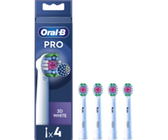 Oral-B Oral-B PRO 3D-White Aufsatzbürsten – 4 Stück