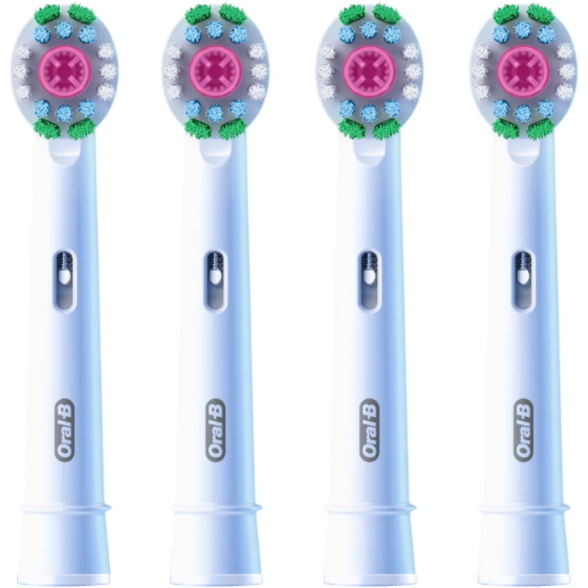 Oral-B PRO 3D-White Aufsatzbürsten – 4 Stück Oral-B Oral-B PRO 3D-White Aufsatzbürsten – 4 Stück
