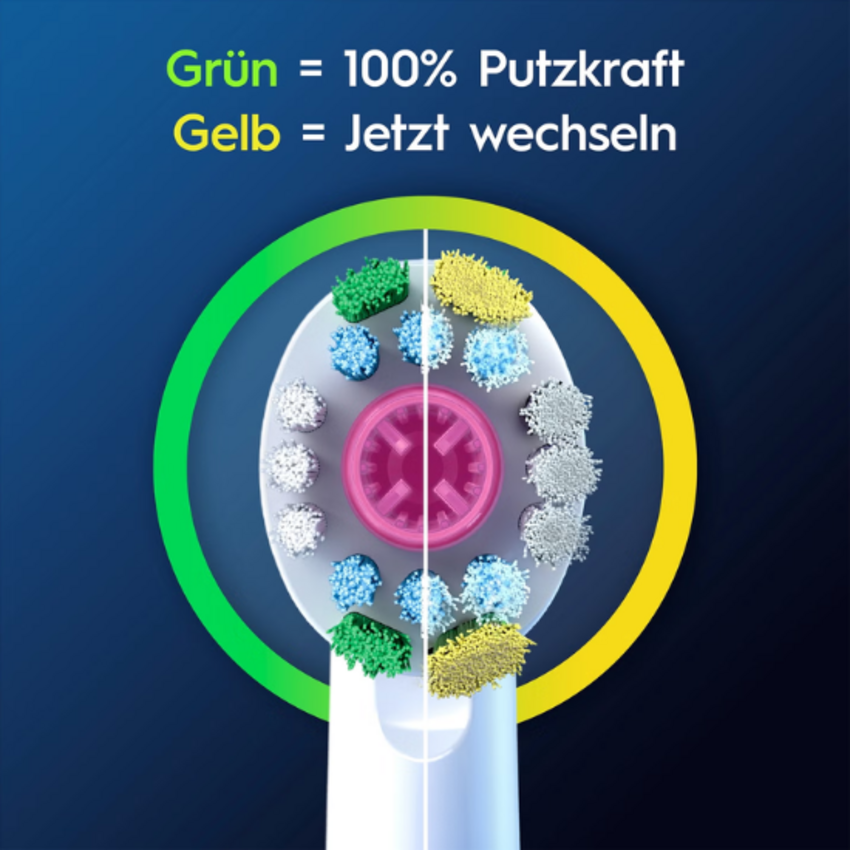 Oral-B PRO 3D-White Aufsteckbürsten – 8 Stück Oral-B Oral-B PRO 3D-White Aufsteckbürsten – 8 Stück