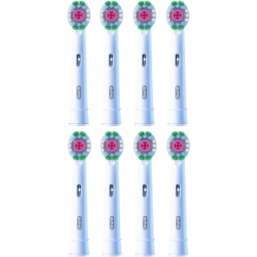 Oral-B PRO 3D-White Aufsteckbürsten – 8 Stück Oral-B Oral-B PRO 3D-White Aufsteckbürsten – 8 Stück