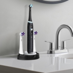 Everbright Everbright iO Aufsteckbürstenhalter Schwarz – für Series 7, 8, 9 und 10