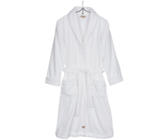 Walra Walra Bademantel Casual Robe L/XL – Weiß