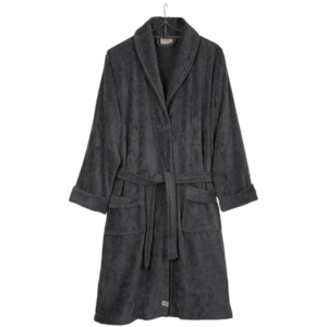 Walra Bademantel Casual Robe S/M – Anthrazit