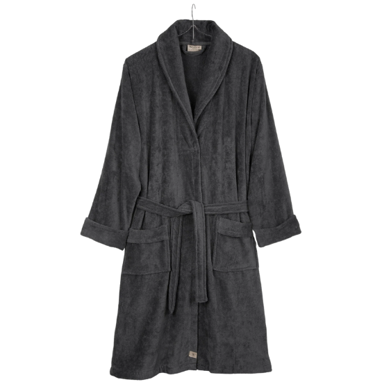 Walra Bademantel Casual Robe S/M – Anthrazit Walra Walra Bademantel Casual Robe S/M – Anthrazit