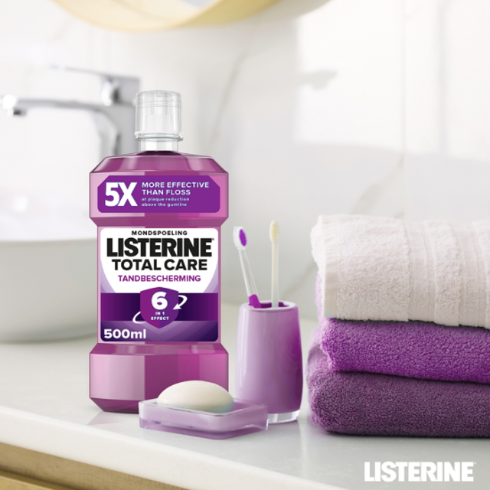 Listerine Listerine Total Care 6-in-1 Zahnschutz Mundspülung – 500 ml