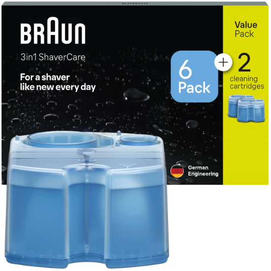 Braun Braun 3-in-1 ShaverCare 6+2 Kartuschen