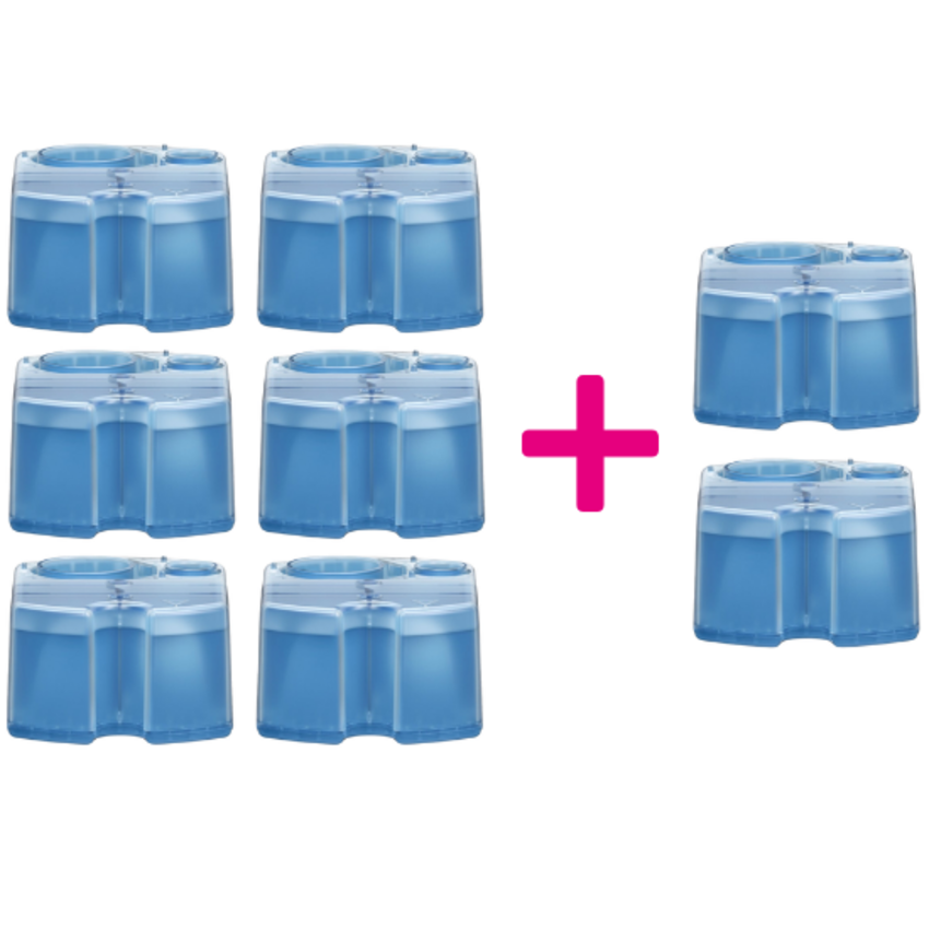 Braun 3-in-1 ShaverCare 6+2 Kartuschen Braun Braun 3-in-1 ShaverCare 6+2 Kartuschen