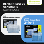 Braun 3-in-1 ShaverCare 6+2 Kartuschen Braun Braun 3-in-1 ShaverCare 6+2 Kartuschen