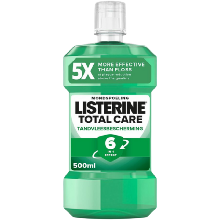 Listerine Listerine Total Care 6-in-1 Zahnfleischschutz Mundwasser - 6 x 500 ml